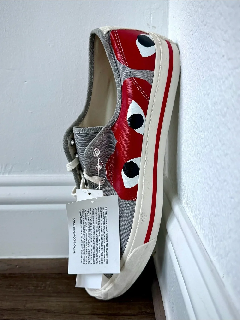 CDG PLAY x Converse Jack Purcell Men’s 12 171260C NEW